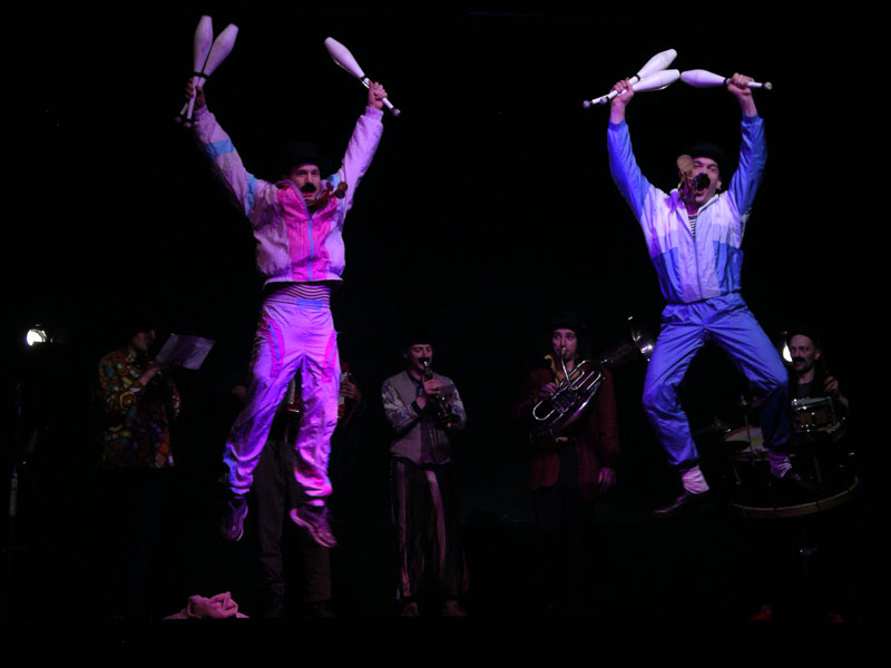 Galashow beim Dresdner Jonglierfestival